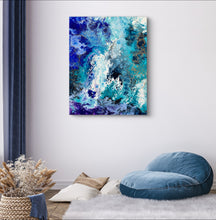 Load image into Gallery viewer, Blue Moon - 100 x 80 X 2 cm