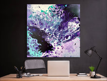 Load image into Gallery viewer, Reaching For The Surface 100 x 100 X 4 cm