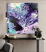 Load image into Gallery viewer, Reaching For The Surface 100 x 100 X 4 cm