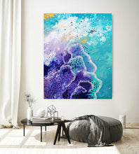 Load image into Gallery viewer, Pauline H Art In The Deep Abstract Artwork situ