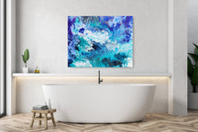 Load image into Gallery viewer, Blue Moon - 100 x 80 X 2 cm