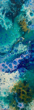 Load image into Gallery viewer, Abstract art with blue, green, and brown colors

