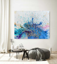 Load image into Gallery viewer, Leïa - XL abstract 150 x 120 x 4.5 cm
